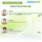 Mamaearth Vitamin C Face Wash with Vitamin C and Turmeric for Skin Illumination